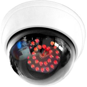 Dummy kamera 360 - Til indendrs & udendrs - Hvid 1 stk.