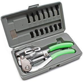 Lokketang St 16 Dele - Med Gummibelagt Greb 