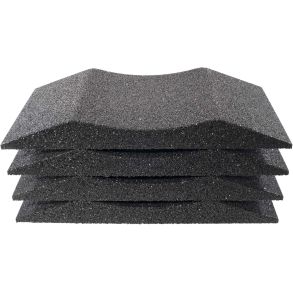 Dkseng sort PU-gummi - Heavy duty dkbeskyttelsesbakker Op Til 13-23