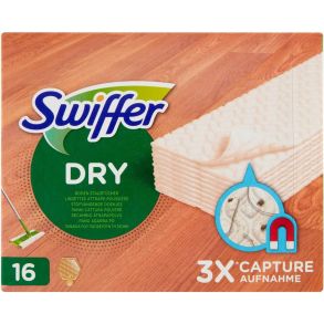 Refill Med Bivoks til Swiffer gulvmoppe - 16 stk trre klude