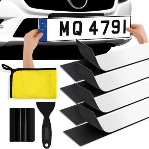 Nummerpladeholder Kit For & Bag Uden ramme - Ekstremt Strk & Vejrbestandig