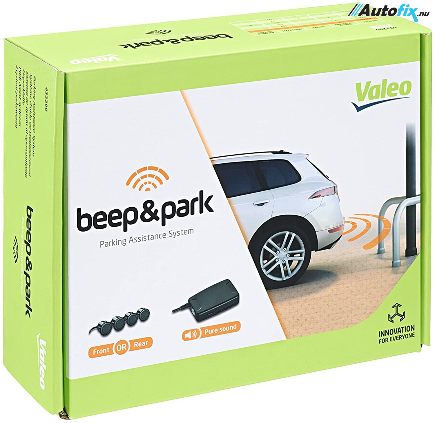 cricket filosofi ophøre Baksensor Kit Med 4 Sensorer - Valeo Beep & Park - Til For Eller Bag -  Parkeringssensor - Autofix.nu