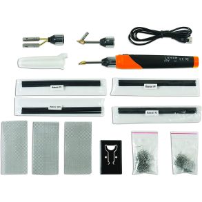 Plastik svejse kit Genopladelig - Power Tec 92549 - Inkl. tilbehr