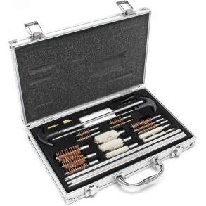 Rensekit til Skydevben 100 dele - Luksus rensest - Leveres i aluminiums opbevaringsboks