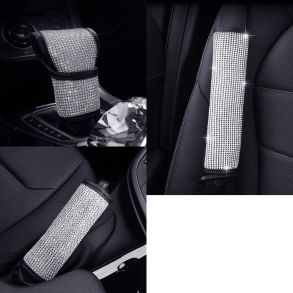 Selebeskytter Kit Med Diamanter - 3-i-1 model - Sort & Hvid