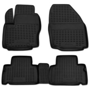 Gummimtte st med kant - FORD S-MAX 2006-2015 med runde click mttelse