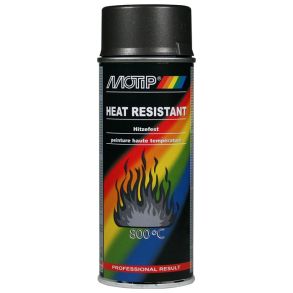 Varmefast Maling Mrk Antracit 800C - MoTip - Spray 400 ml