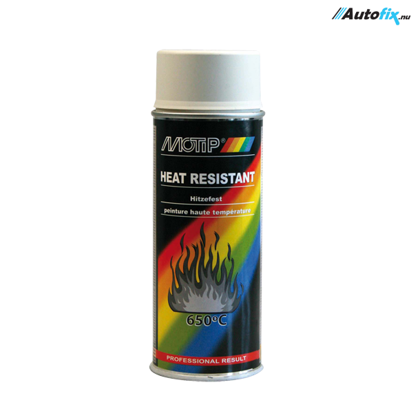 Varmefast Maling Grå 650°C - MoTip - Spray 400 ml