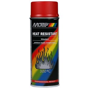 Varmefast Maling Rd 300C - MoTip - Spray 400 ml