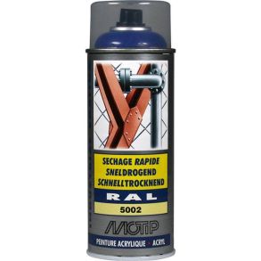 Spraymaling Marinebl - Motip - 400 ml (RAL 5002)