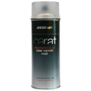 Klarlak Carat Mat - MoTip - Spray 400 ml.
