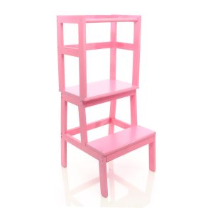 Lringstrn I kvalitetstr - Maks. 85 kg - Rosa 43x40x91 cm