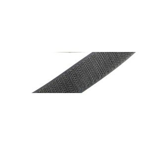 Velcrob�nd Hook / Griberen Selvkl�bende - Sort Bredde 20 mm - S�lges i L�bende Meter