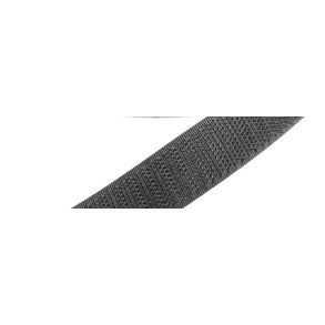 Velcrobnd Hook / Griberen Selvklbende - Sort Bredde 20 mm - Slges i Lbende Meter