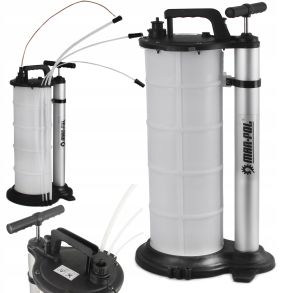 Oliesugepumpe Manuel 9 liter - Ideel til Olie & Vske - Strrelse 24x31,5x61 cm