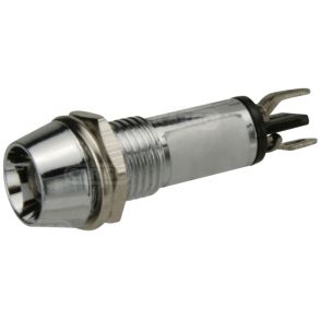 LED Kontrollampe/Signallampe 24V - Lysfarve Hvid - Lang levetid & Lavt Strmforbrug