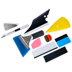 Solfilm-Vrktjsst - Solfilm-skraber Kit - 10 Dele