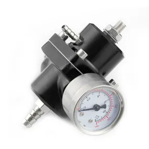 Benzintryksregulator 0-140PSI - Sort Universal