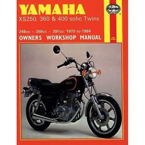 Reparationsbog Haynes - Yamaha XS250, 360 & 400 Sohc Twins rg. 1975-1984