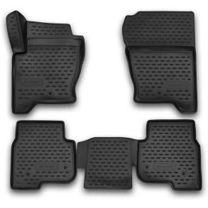 Gummimtte st med kant - LAND ROVER Discovery IV 2014-> 4 stk.