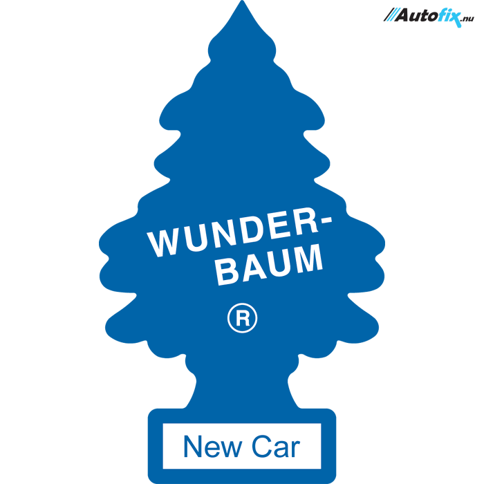 Dufttræ - Wunderbaum - Duft Af New Car - Luftfrisker -  ApS