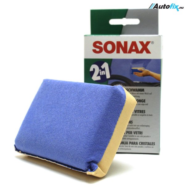Sonax Antidug Svamp - 2-I-1 - Forebygger &amp; Fjerner Dug