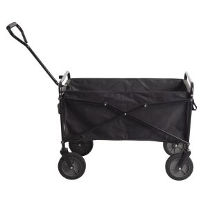 Trkvogn Foldbar Sort - Belastning 70 kg - Ml 89x53x63,5 cm