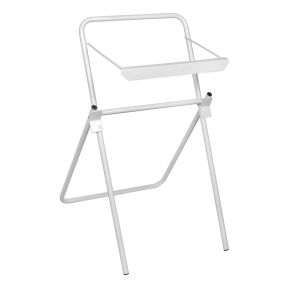 Gulvstativ Til Aftrringsrulle Vrkstedsrulle - Hvid Metal 39x80,5x41,5 cm