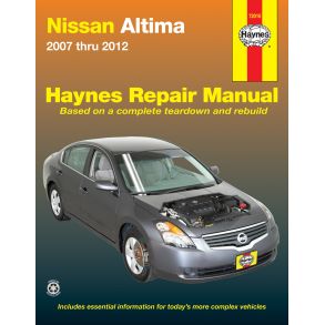 Reparationsbog Haynes - Nissan Altima (2007-2012)