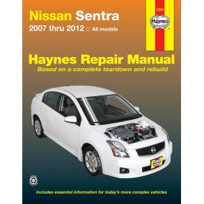 Reparationsbog Haynes - Nissan Sentra (2007-2012)