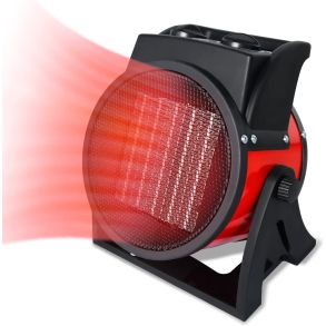 Varmeblser Keramisk 220V -  3000W Med Termostat - 3-Trin (30/1500/3000W)