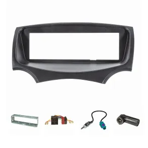 Radioramme 2DIN  - Ford Ka (RU8) rg. 2009-2017 Sort
