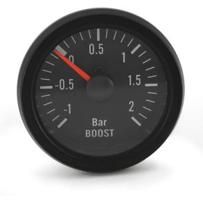 Turbomanometer - Auto Gauge - Sort 52 mm.