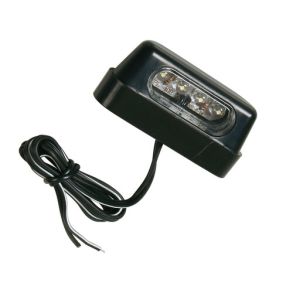 Nummerpladelygte 4x LED 12V - Universal Vandtt & Hj lysstyrke - Antal 1 stk