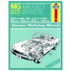 Reparationsbog Haynes - MG Midget Og Austin-Healey Sprite (58 - 80)