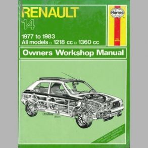 Reparationsbog Haynes - Renault 14 77-83