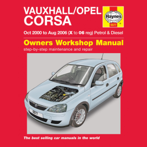 Reparationsbog Haynes - Opel Corsa C Benzin & Diesel 10/2000 -> 8/2006