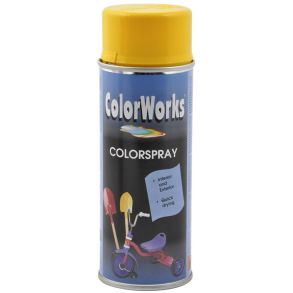 Spraymaling Gul - ColorWorks - 400 ml