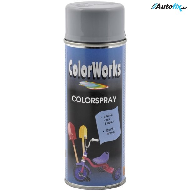 Sølvgrå - ColorWorks - 400 ml - Universal - Autofix.nu