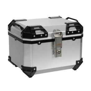 Bagageboks gr� til motorcykel - Robust med l�s - 35 Liter