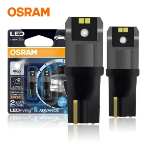 LED Positionsprer 12V T10 W5W - OSRAM LEDriving SL Advance 6000K Hvid - 2 Stk