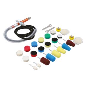 Trykluft Polerings Kit 1/4'' - Power-TEC 92559 - Med 29 Dele 