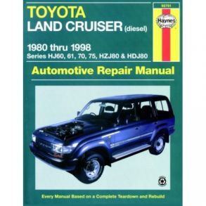 Reparationsbog Haynes - Toyota Land Cruiser Diesel (80 - 98) (Australian)