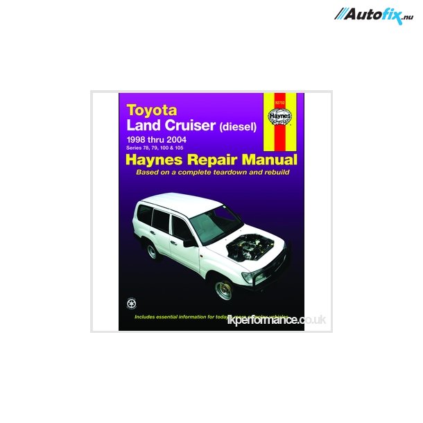 Reparationsbog Haynes - Toyota Land Cruiser Diesel (80 - 98) (Australian)