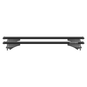 Tagb�jler til integreret tagr�ling - Menabo Tiger Aluminium sort - Passer til div. bilmodeller