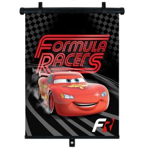 Rullegardin til siderude - Disney Cars Formula - B.36xH.45 cm