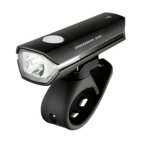 Kompakt Led cykellygte - 200 lumen - USB genopladelig