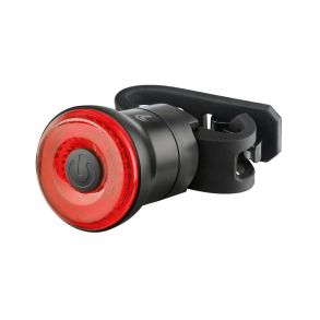 Cykelbaglygte LED - 20 lumen med 20 r�de dioder - USB genopladelig 