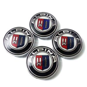 Centerkapsler Til Aluflge 4 Stk - Alpina Aluminium & PVC - Dia. 55/60mm