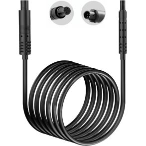 Forlngerkabel til bakkamera eller dashcam - Passer til 4-pin - Lngde 5 meter